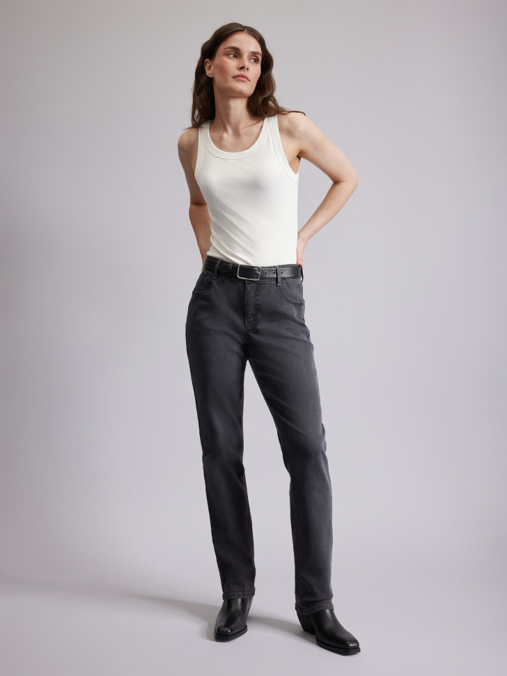 Джинсы прямые