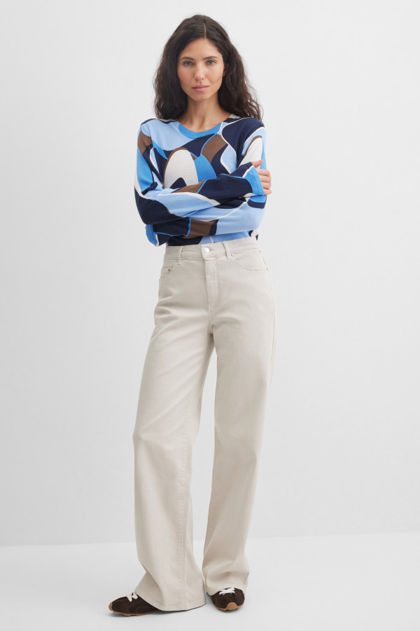 Джинсы широкие