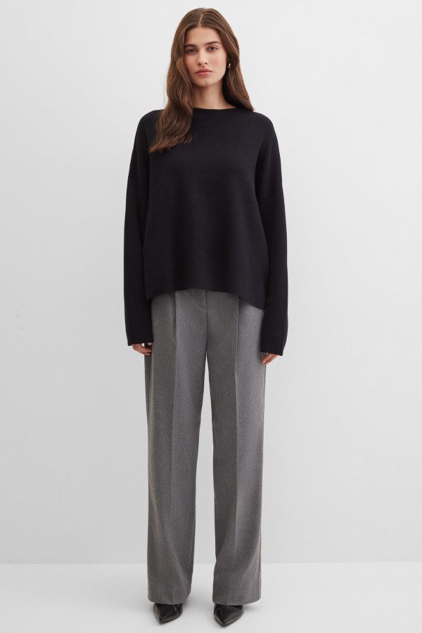 Брюки прямого кроя