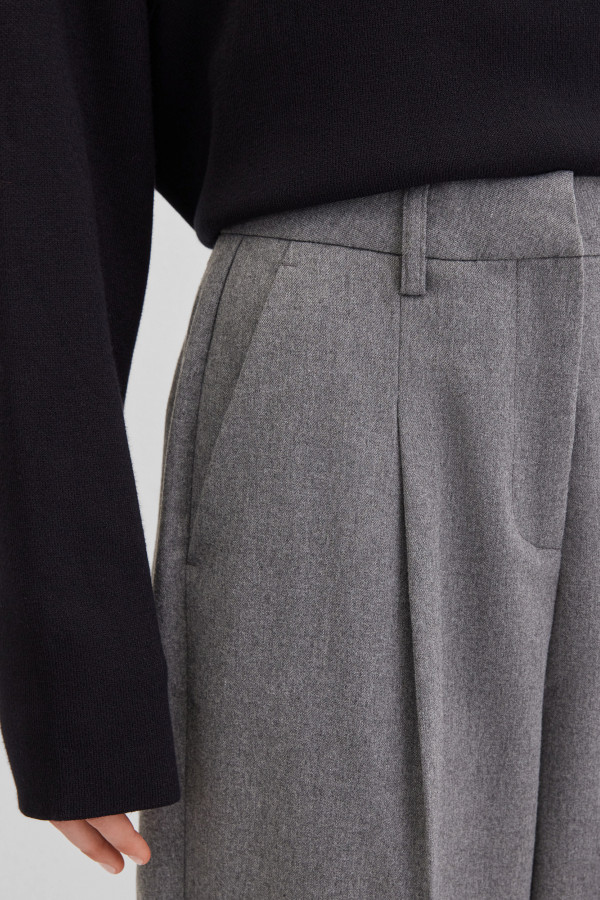 Брюки прямого кроя