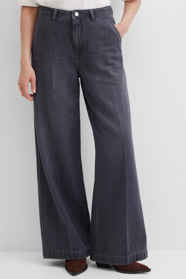 Джинсы широкие