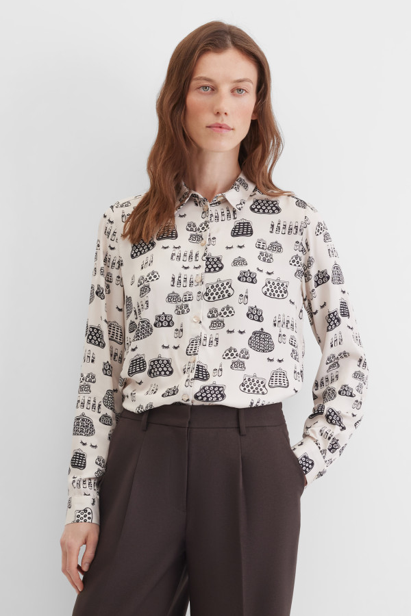 Блузка из вискозы
