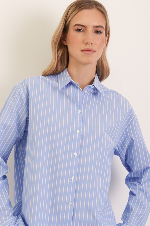 Рубашка в полоску