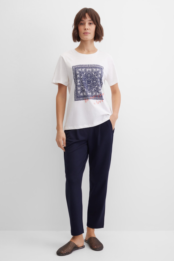 Брюки зауженные