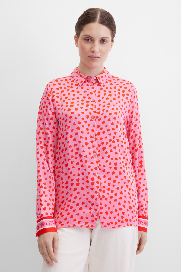 Блузка с длинным рукавом