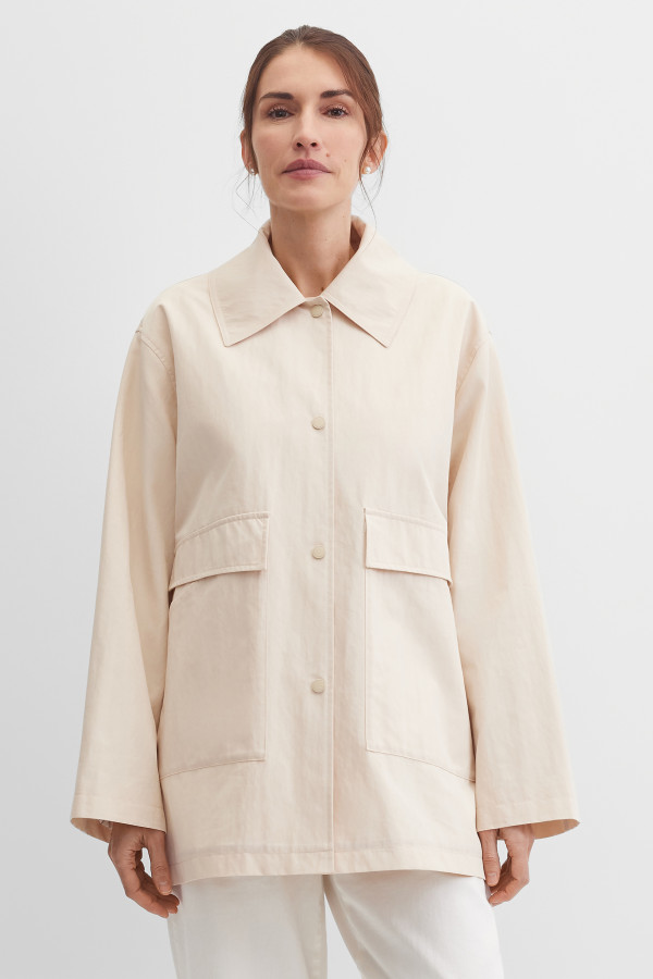 Плащ укороченный