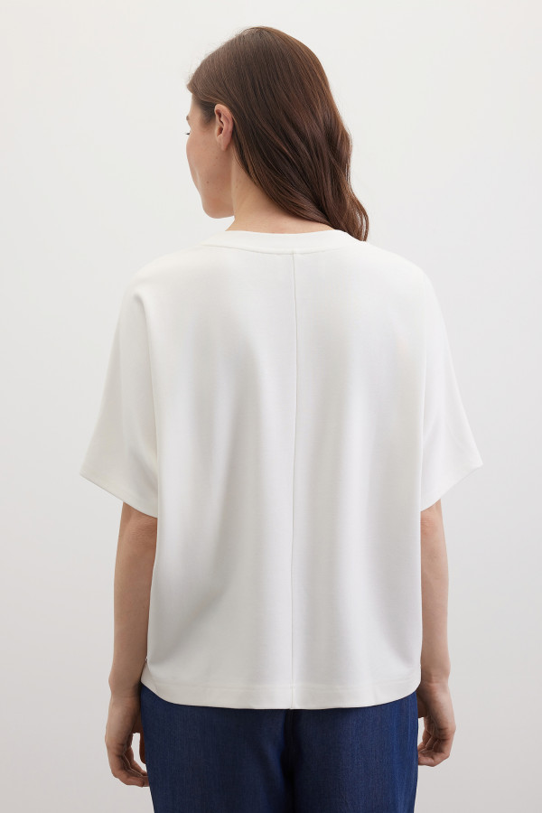 Свитшот-футболка с пайетками