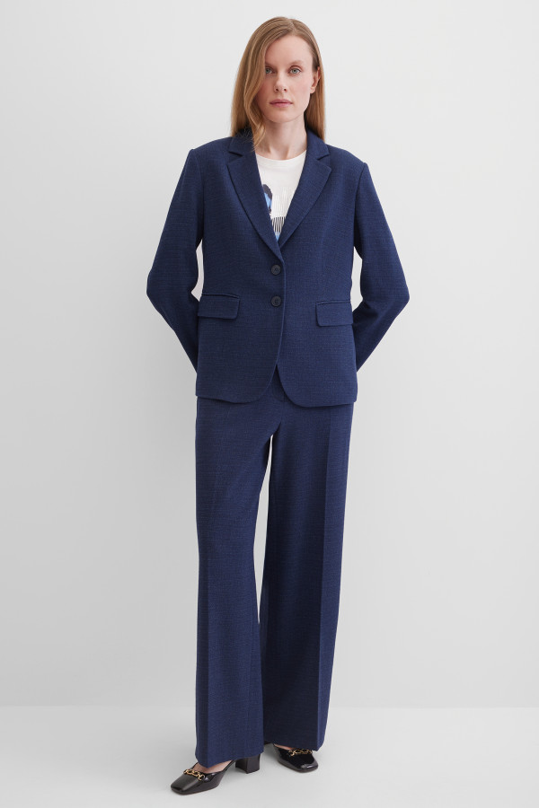 Жакет классический однобортный