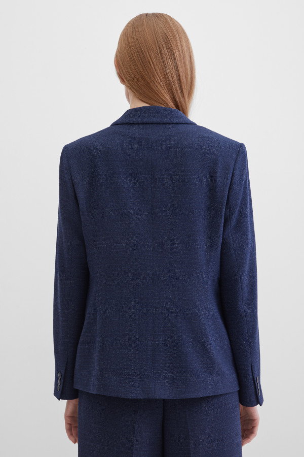 Жакет классический однобортный