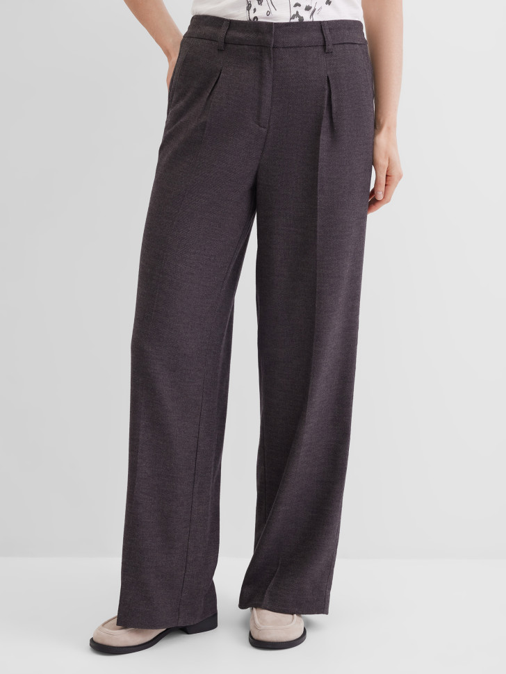 Брюки с шерстью