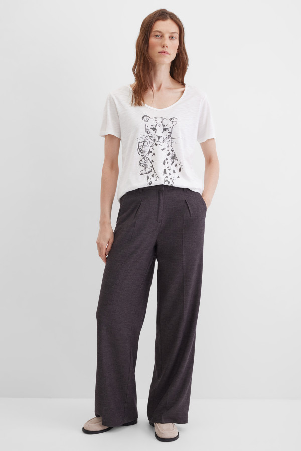 Брюки с шерстью