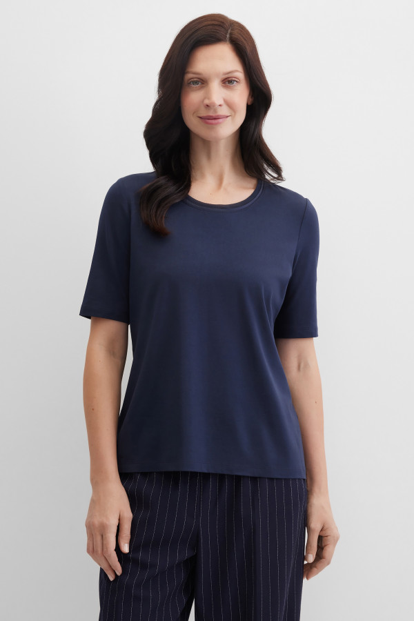 Футболка прямого кроя