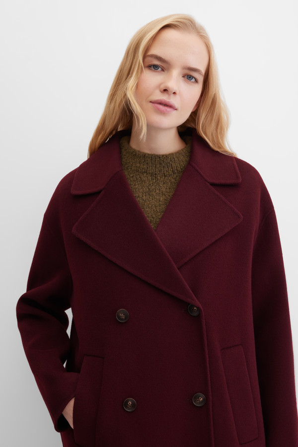 Пальто из шерсти
