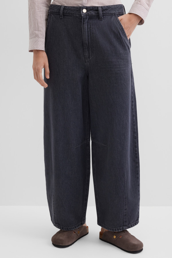 Джинсы широкие