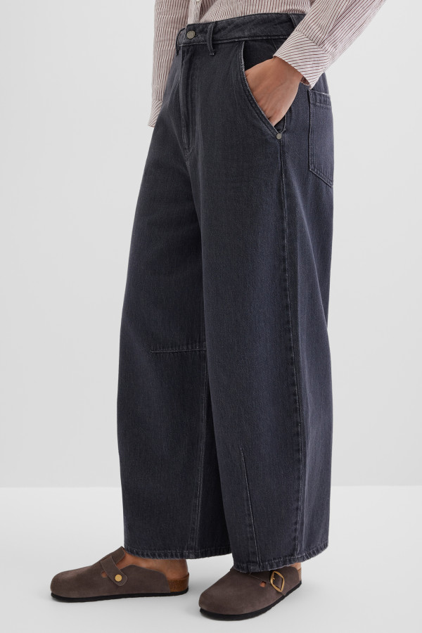 Джинсы широкие