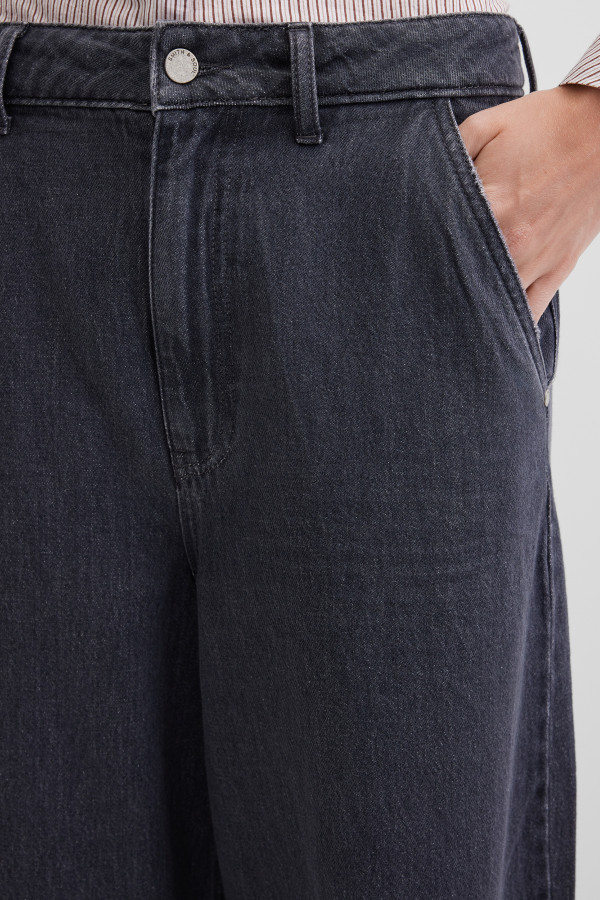 Джинсы широкие