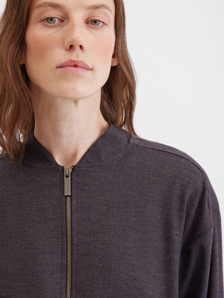 Бомбер с добавлением шерсти