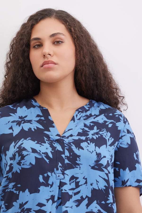 Блузка с принтом