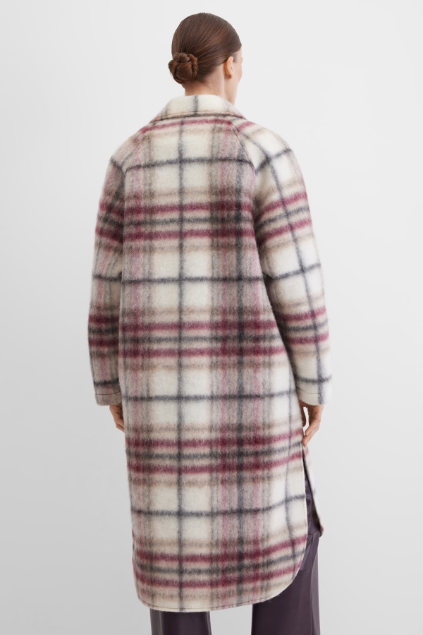 Пальто двубортное