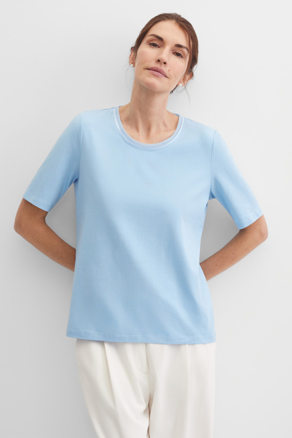 Футболка прямого кроя