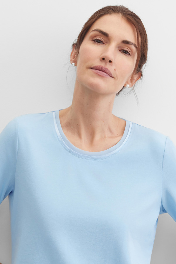 Футболка прямого кроя