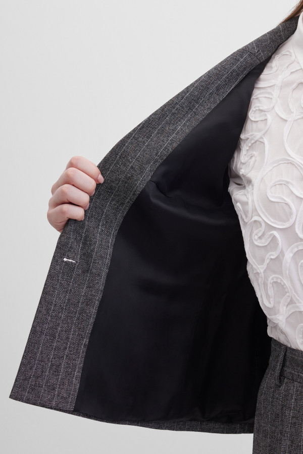 Жакет в полоску