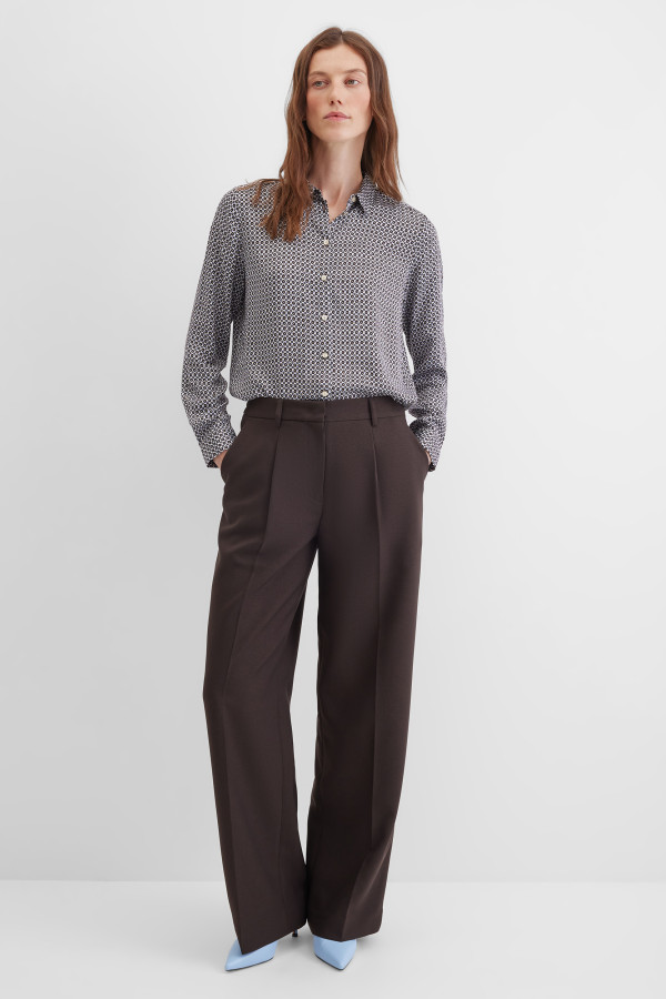 Блузка с длинным рукавом