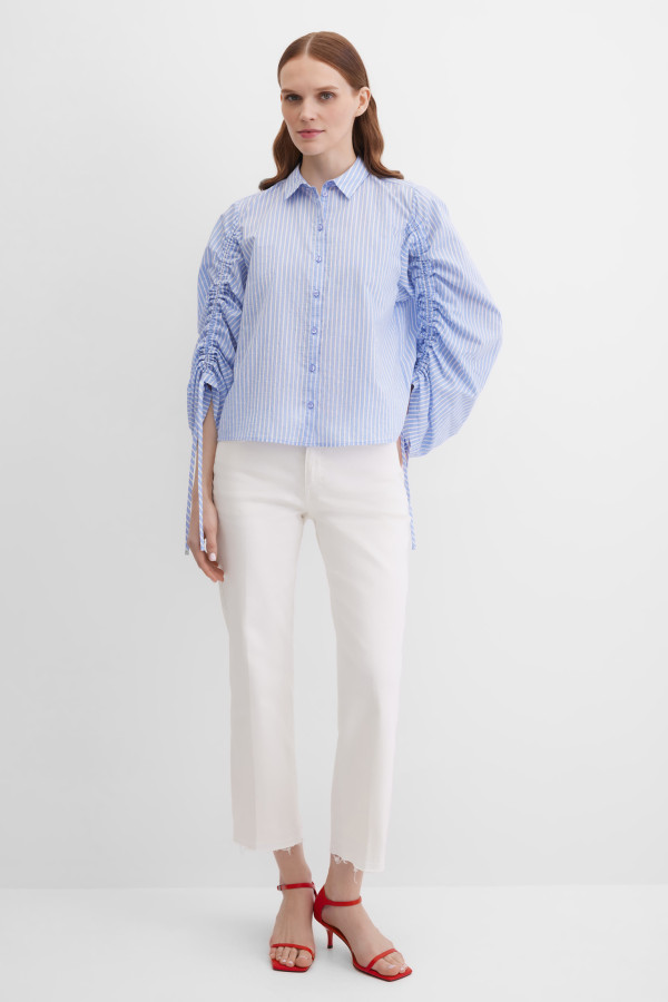 Блузка укороченная