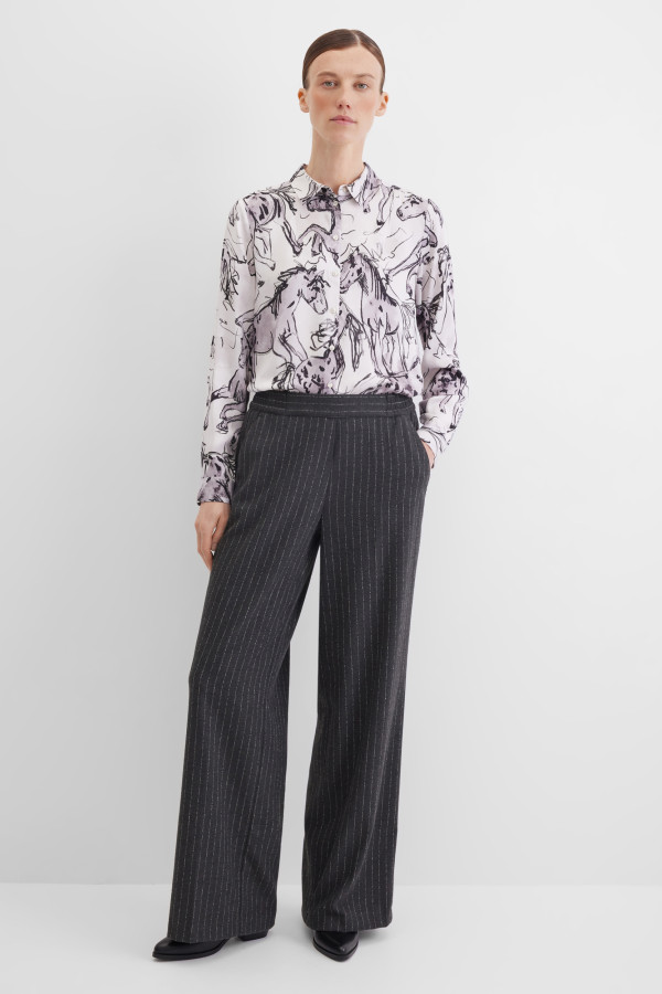 Брюки прямые