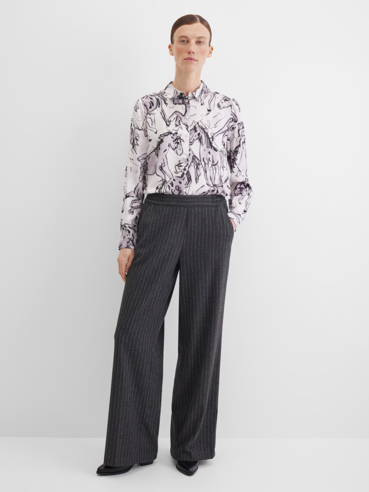 Брюки прямые