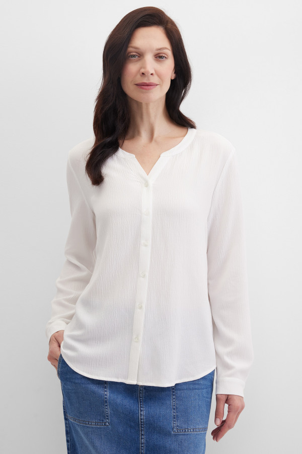 Блузка из жатой вискозы