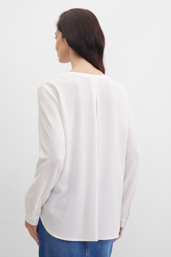 Блузка из жатой вискозы