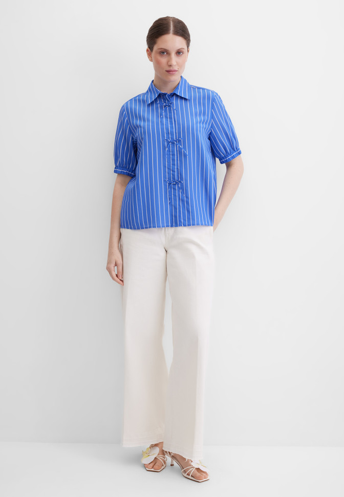 Блузка с коротким рукавом