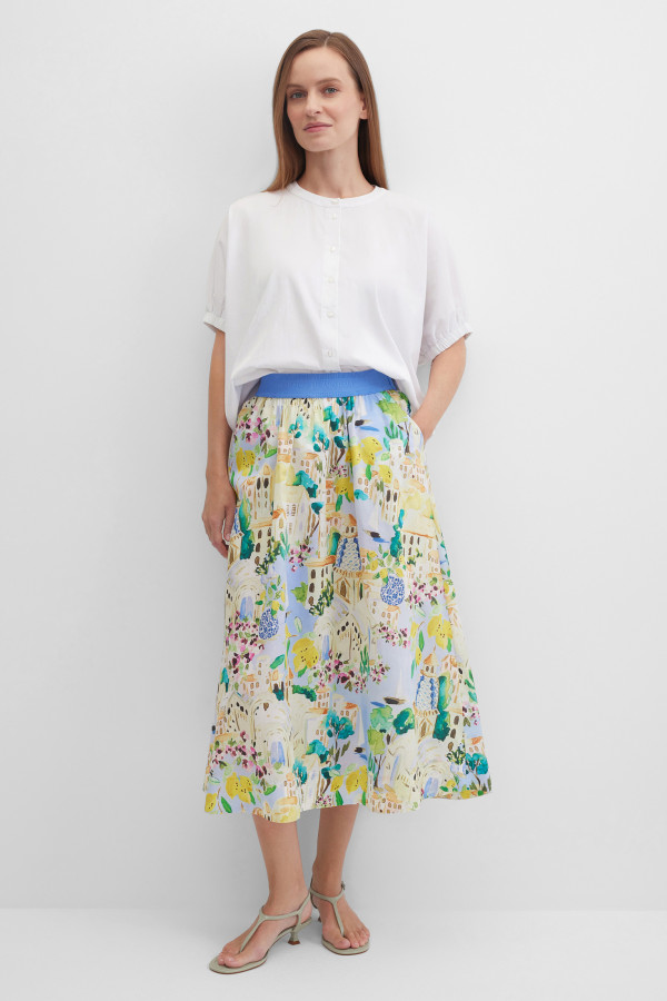 Юбка с принтом