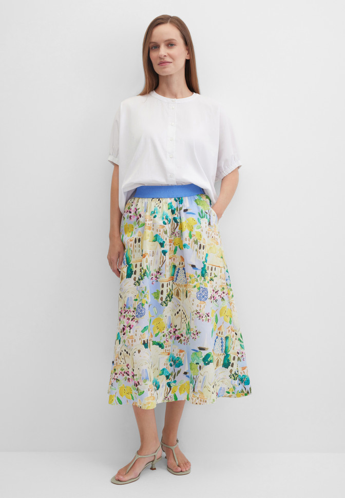 Юбка с принтом