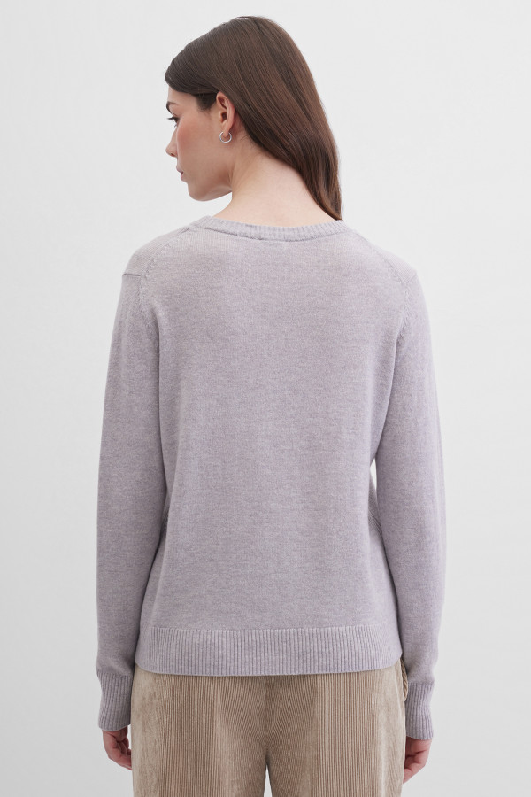 Джемпер прямого силуэта