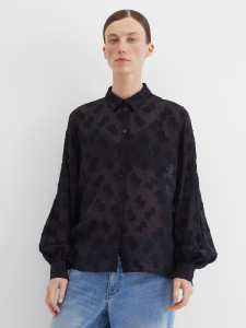 Блузка с длинным рукавом