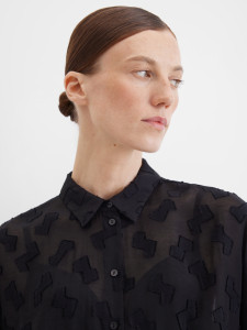 Блузка с длинным рукавом