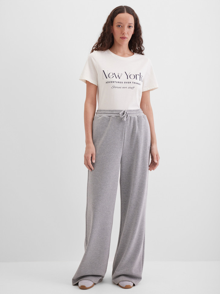 Брюки трикотажные