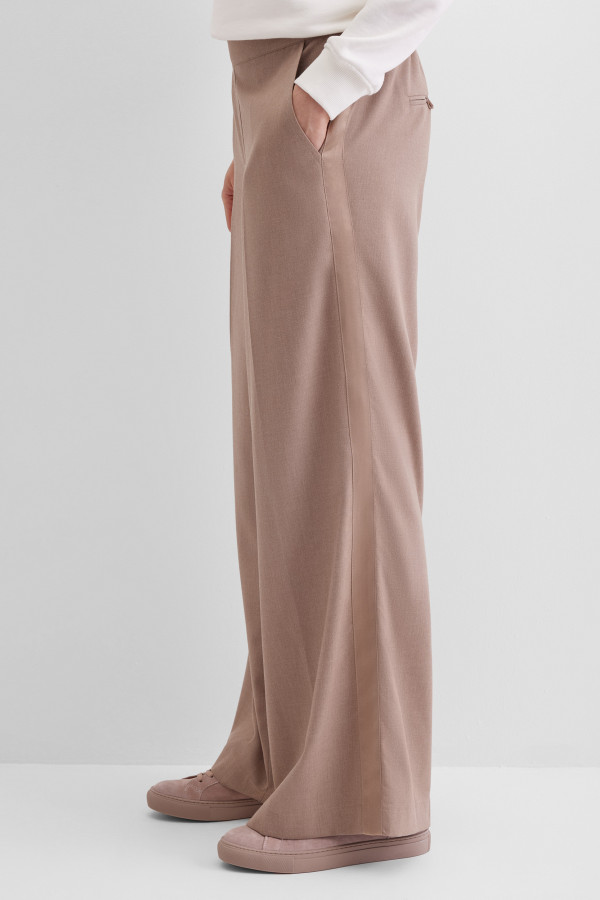 Брюки широкие