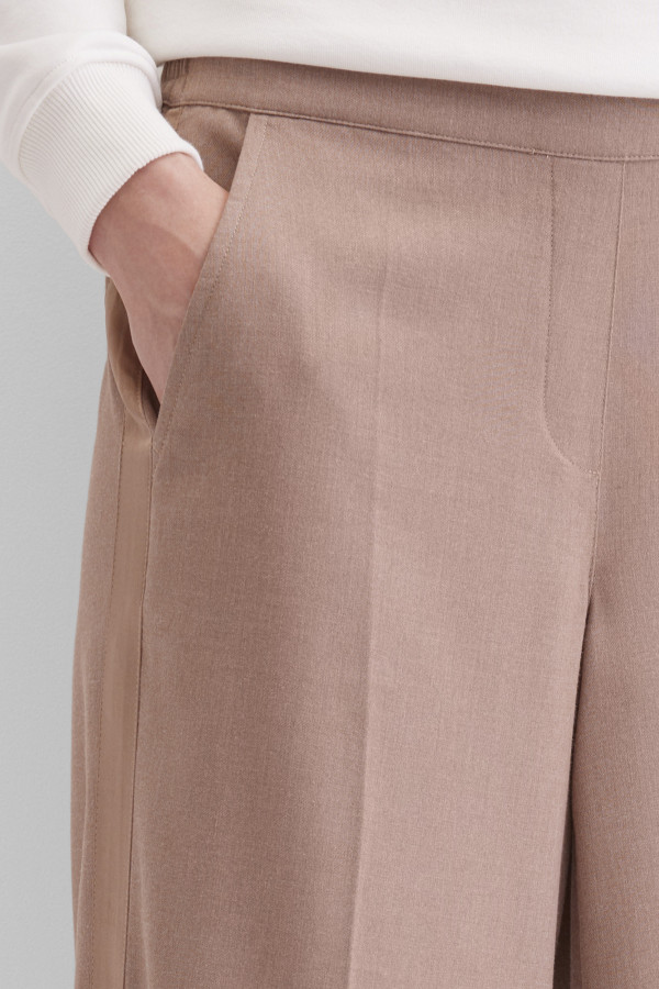 Брюки широкие