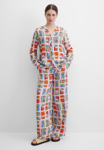 Брюки широкие