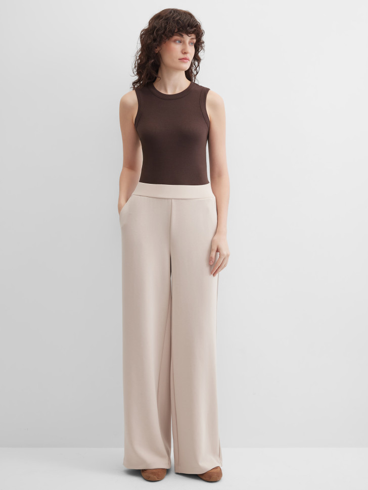 Брюки широкие палаццо