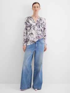 Блузка с длинным рукавом