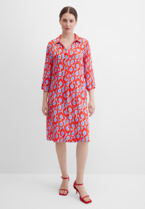 Платье-рубашка миди