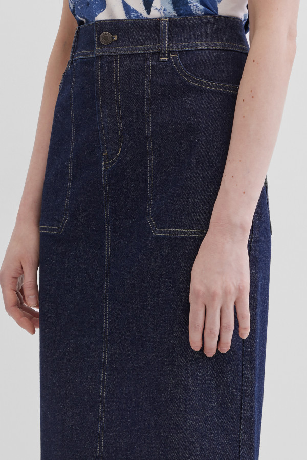 Юбка джинсовая