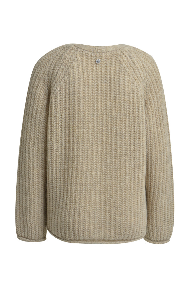 Кардиган крупной вязки