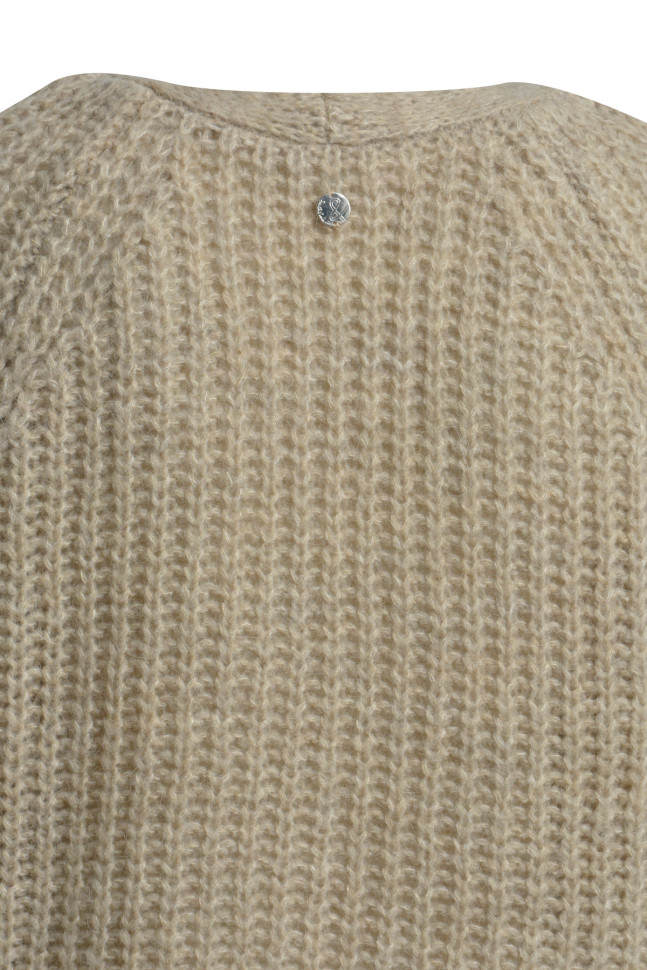 Кардиган крупной вязки