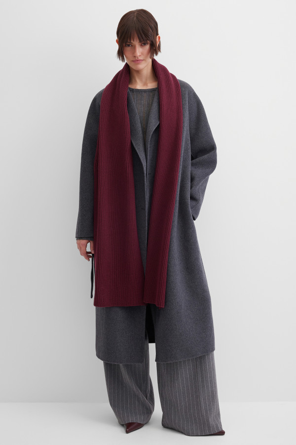 Шарф вязаный