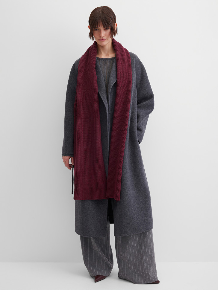 Шарф вязаный